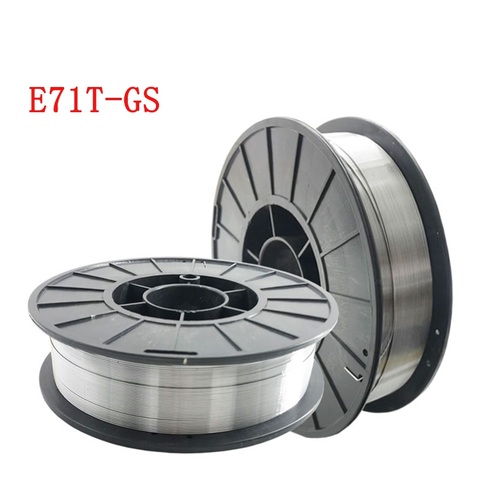 1KG E71T-GS Flux Cored Gasless Welding Wire No Gas or MIG Steel Welding Wire 0.8mm/1.0mm/1.2mm Self-shielded welding wire ► Photo 1/2