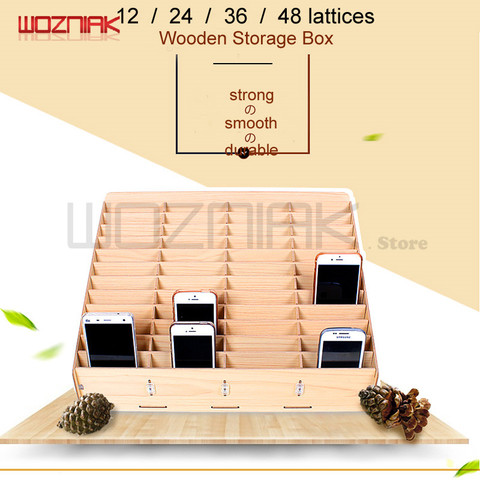 WOZNIAKMobile Phone LCD Screen Storage Box Tweezers Bolt Driver Woodiness Storage Toolbox Large Capacity Desktop Finishing ► Photo 1/6