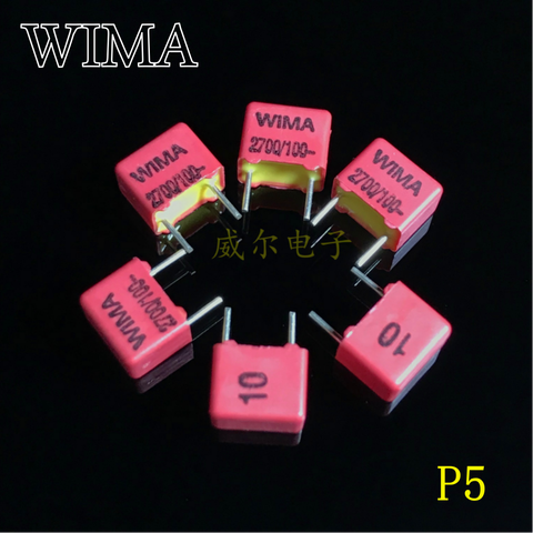 German WIMA FKP2 film capacitor hi-fi audio 2700pf 2n7 100v 3300pf fkp 3.3nf 332/100v ► Photo 1/4