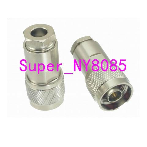 1pcs Connector N Male Plug Clamp RG5 RG6 5D-FB LMR300 Cable RF Coaxial Straight ► Photo 1/5