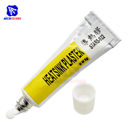 5PCS CPU GPU IC Thermal Silicone Grease Viscous Adhesive Compound Glue Cooling Paste Heatsink Plaster 5g ► Photo 1/6