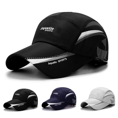 Summer Outdoor Sun Hats Quick Dry Waterproof Golf Fishing Cap  Adjustable Unisex Baseball Caps ► Photo 1/6