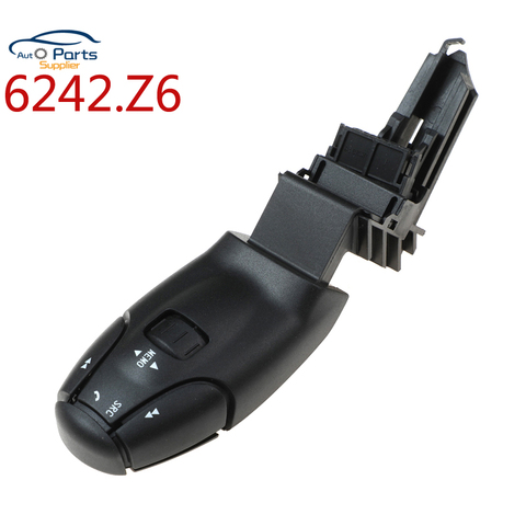 YAOPEI 6242.Z6 6242Z6 96637236XT Radio CD Audio Remote Control Stalk Switch Bluetooth For Peugeot 206 307 407 607 807 Citoen C5 ► Photo 1/6