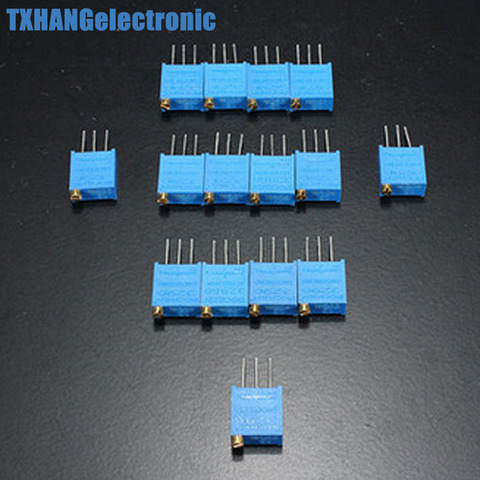 15 Values 3296 Trimmer Trim Pot Resistor Potentiometer Kits diy electronics ► Photo 1/2
