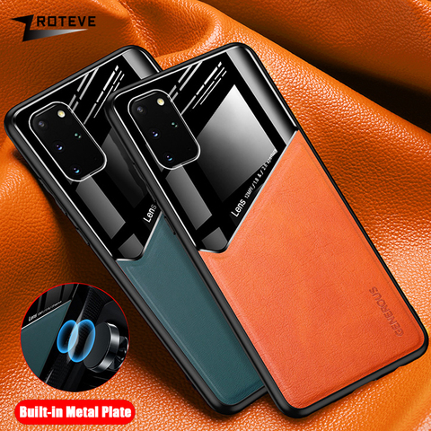 S20 Plus Case Zroteve For Samsung Galaxy S20 FE Note 20 Ultra Coque PU Leather Cover For Samsung S10 S21 Plus Note 10 Lite Cases ► Photo 1/6