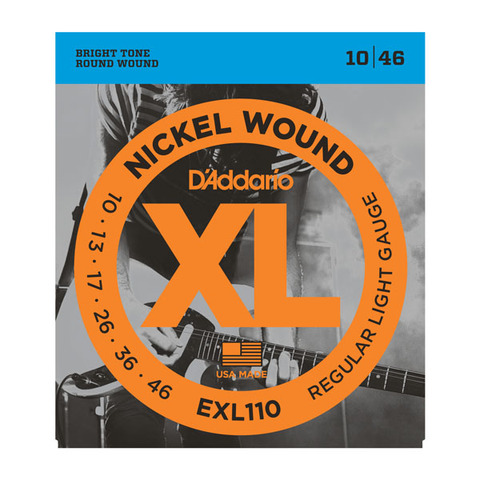 D'addario EXL110 Nickel Wound Guitar Strings, Regular Light, 10-46 ► Photo 1/1