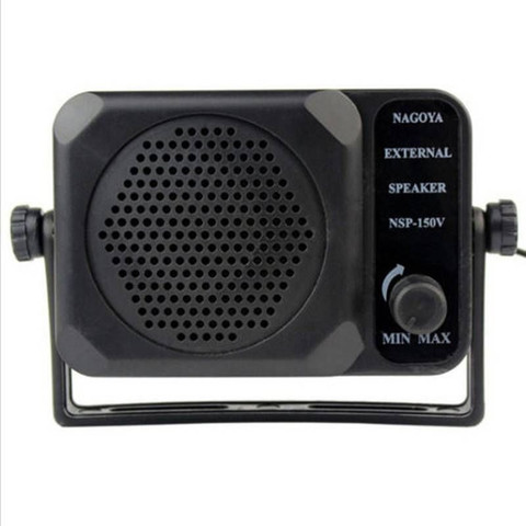 CB Radio Mini External Speaker NSP-150v ham For HF VHF UHF hf transceiver CAR RADIO qyt kt8900 kt-8900 ► Photo 1/6