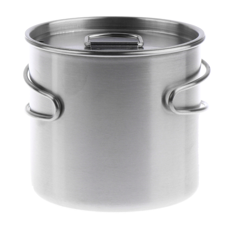 500ml Stainless Steel Travel Camping Folding Handle Cup/Pot With Scale Marks ► Photo 1/6