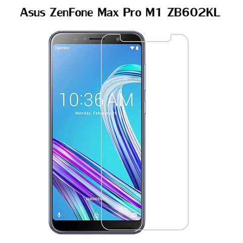 Tempered Glass Scratch proof Protective Guard Front Film For Asus ZenFone Max Pro M1 ZB602KL Screen Protector Glass Film ► Photo 1/5