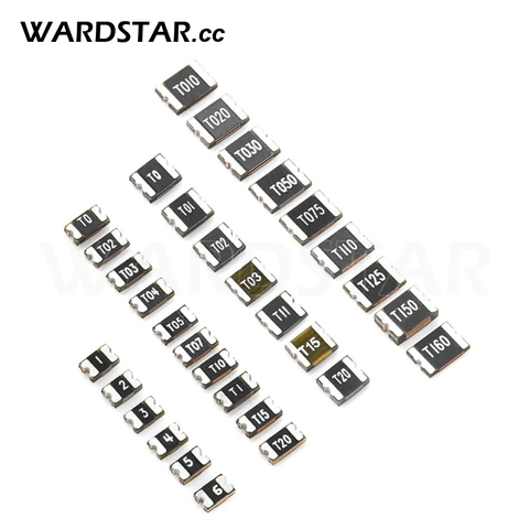 0.05A 0.1A 0.2A 0.3A 0.35A 0.5A 0.75A 1A 0805 SMD Resettable Fuse PPTC ► Photo 1/1