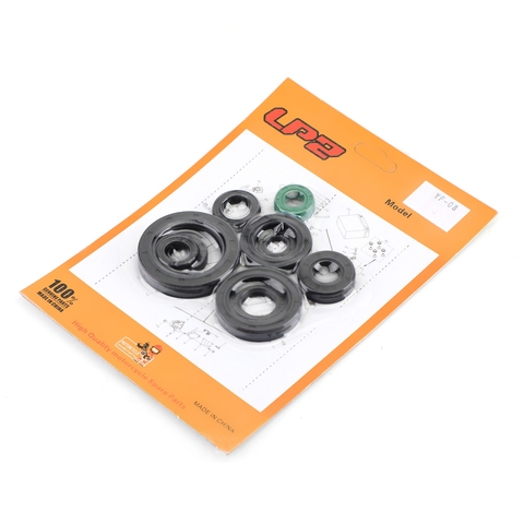 Areyourshop 10pcs for Honda CR125R CR125 CR 125 125R 1987-2003 2000 2001 2002 Complete Engine Oil Seal Kit ► Photo 1/6