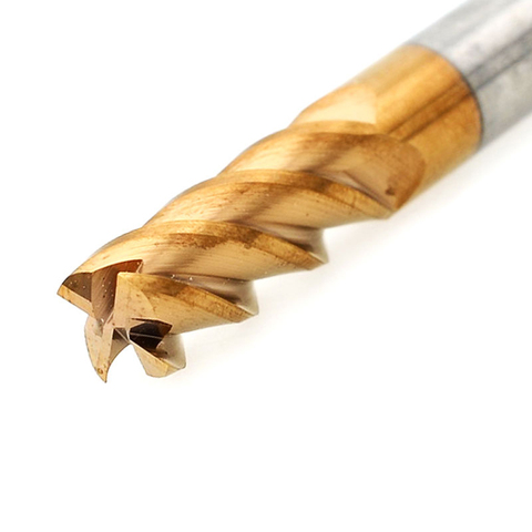 MZG Cutting HRC60 4 Flute 4mm 5mm 6mm 8mm 12mm Alloy Carbide Milling Tungsten Steel Milling Cutter End Mill ► Photo 1/6