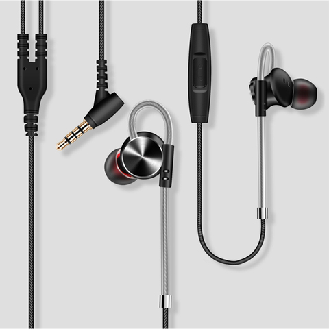 2022 New QKZ DM10 Zinc Alloy HiFi Earphone In Ear Earphones Sports Headset Phone Laptop Gaming Earphone Earbuds ► Photo 1/6