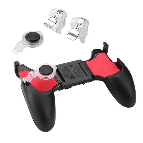 5 in 1 PUBG Moible Controller Gamepad Free Fire L1 R1 Triggers PUGB Mobile Game Pad Grip L1R1 Joystick for iPhone Android Phone ► Photo 1/1