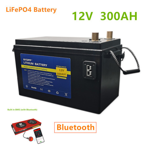 Lifepo4 12v 150ah battery pack lifepo4 12V lithium battery pack built-in BMS for inverter,electric motor of the boat ► Photo 1/5