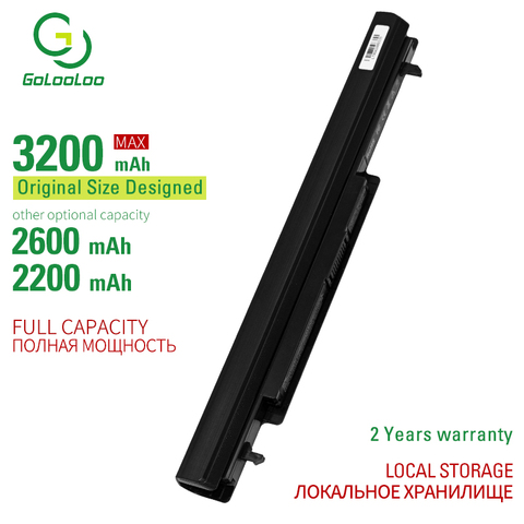 Golooloo Laptop Battery for Asus K56CB K56C K46 K46C K46CA K46CM K56 K56CA K56CM S46C S56C R550C A31-K56 A32-K56 A41-K56 A42-K56 ► Photo 1/4