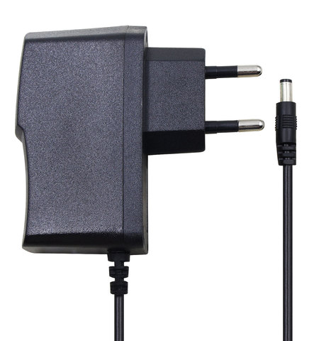 1pcs US EU UK 9V 300mA 1A AC to DC Power Supply Adapter Charger Converter 5.5*2.5mm Center Negative Pole of 5.5*2.1mm Plug ► Photo 1/2