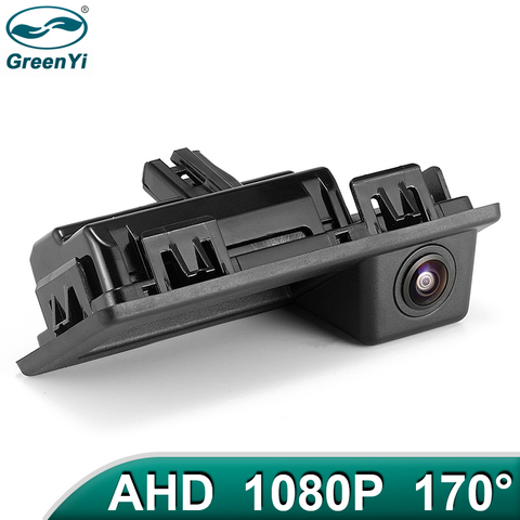 GreenYi 170° HD 1920x1080P Night Vision Vehicle Rear View Camera For Audi A4L VW Teramont C-TREK Touran L Tiguan Tournamen Skoda ► Photo 1/6