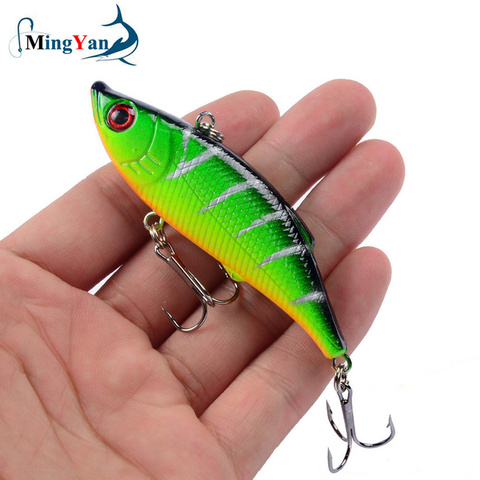 1PCS VIB Fishing Lure Lead Swim Minnow Wobbler Hard Bait 7cm 10g Artificial Crankbait Winter Sea Fishing Bass Diving Swivel Bait ► Photo 1/6