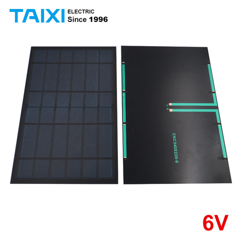 China photovoltaic solar panels 3v 6V 5v 1a 5w 10w outdoor mini solar panel 12v 18v small solar panel 2.5w 5.5v 9v 2v 160ma 1v ► Photo 1/6