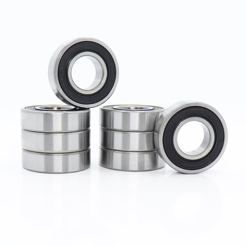 6002RS Bearing ABEC-3 (8 PCS) 15*32*9 mm Deep Groove 6002-2RS Ball Bearings 6002RZ 180102 RZ RS 6002 2RS EMQ Quality ► Photo 1/6