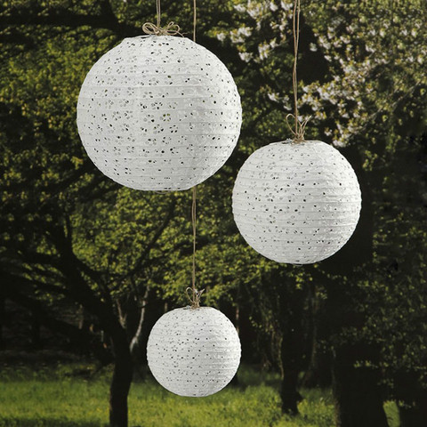 10/15/20/25/30/35/40cm Chinese Hollow Paper Lanterns Round Paper Balls Lamp Wedding Christmas Halloween Party Lampion Decoration ► Photo 1/5