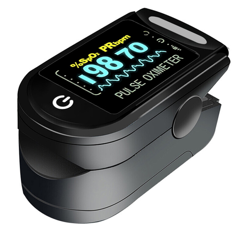 Medical Household Digital Fingertip Pulse Oximeter Blood Oxygen Saturation Meter Finger  OLED SPO2 PR Monitor Health Care ► Photo 1/6