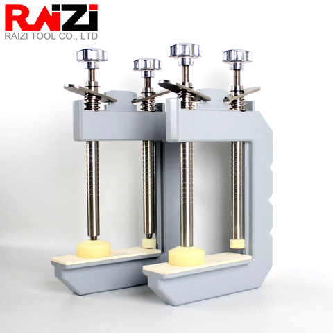 Raizi 2 pcs Stone Mitre Clamp for Granite Marble Slab Stone Countertop 45 Degree Stiching Bench Top Install Tools ► Photo 1/6