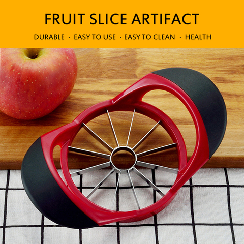 Kitchen Accessories Apple Slicer Fruit Slicer Slicer Fruit Cutter Apple Core Remover 12 Pieces Apple Cutting Knife Cocina Home ► Photo 1/6