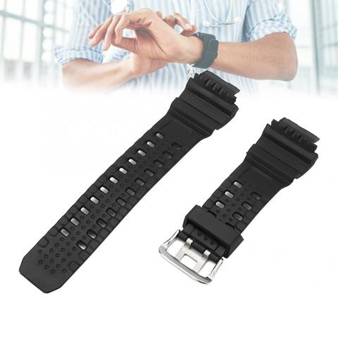 Resin PU Watch Strap Watchbands Fit for G SHOCK GW-9400 Replacement Black Waterproof Watchbands Men's Watch Part Accessories ► Photo 1/6