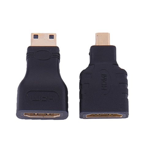 HDMI for Micro HDMI + HDMI to Mini Gold Plated Converter HD Connector Extension Adapter for Video TV for Xbox 360 HDTV 1080P ► Photo 1/6