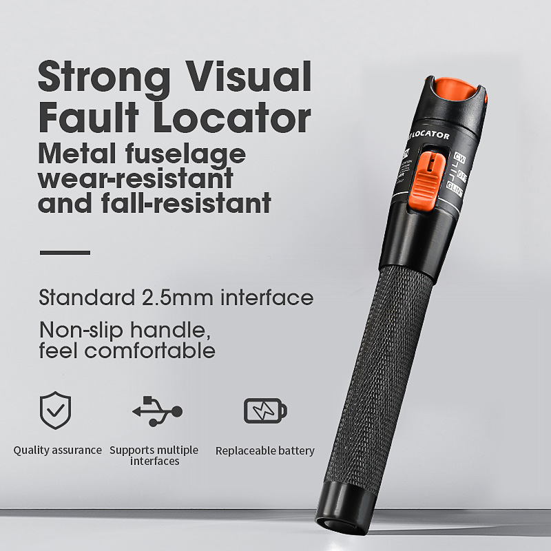 10mW 10-12KM Visual Fault Locator Fiber Optic Laser Cable Tester（Pen type 