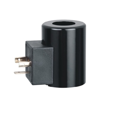 HC-C2-19-H Cartridge Electromagnetic valvevs DC 10V 12V 24V  DIN Connector Dia 19 mm Cylindrical Solenoid Coil ► Photo 1/1