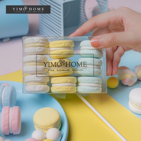 Simulation macaron model fake cake cream snack children shooting props wedding dessert window decoration ornaments ► Photo 1/6