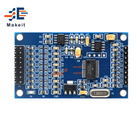 ADS1256 24 Bit 8 Channel ADC Data Acquisition Board Module High Precision AD Collecting Data Acquisition Card ► Photo 1/6