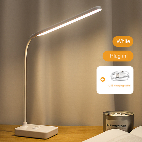 New Desk Lamp Touch Table Lamps For Living Room Gooseneck Desktop Foldable Dimmable Eye Protection Study Lamp Led Light ► Photo 1/1