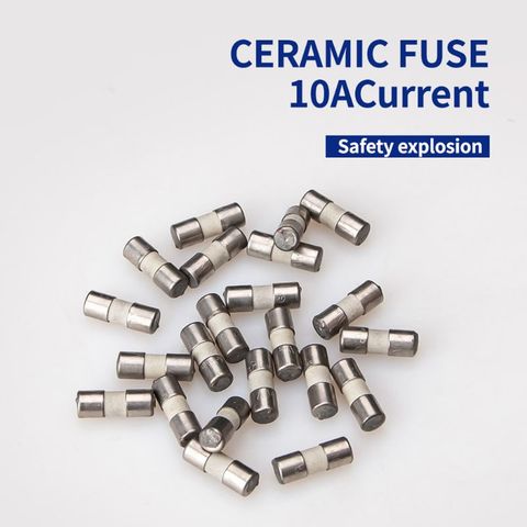 10/20 Pcs Ceramic Fuse For Multimeter Instrument 600mA 10A Ceramic British Plug Fuse ► Photo 1/6