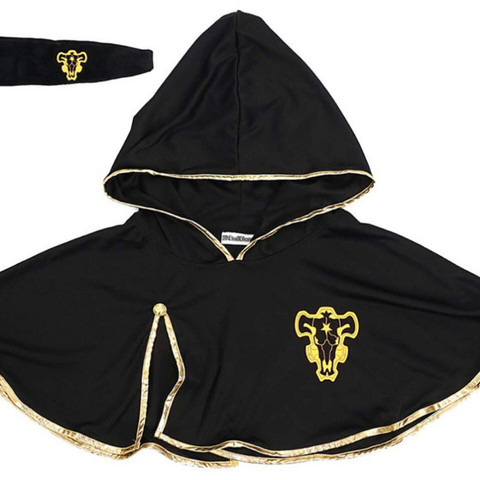 Black Clover Asta Cloak Headband Anime Cosplay Costume ► Photo 1/6