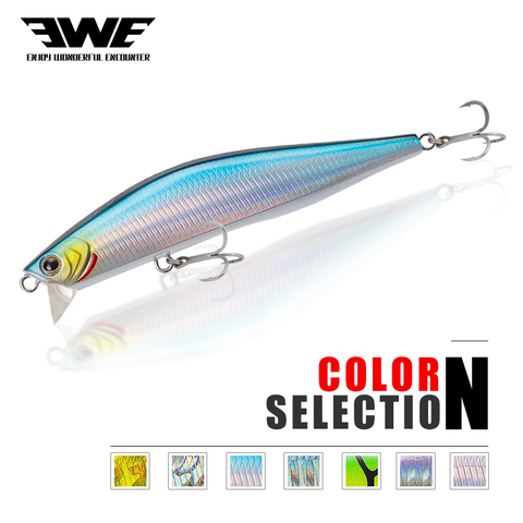 EWE BAOTAN Minnow Sinking Wobblers 95mm/12.5g Artificial Fishing Lures Fishing Lures Assorted Colors Crank Wobbler Crank Bait ► Photo 1/4