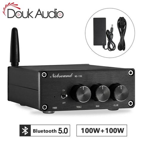 Nobsound Mini TPA3116 Digital Audio Amplifier HiFi Bluetooth 5.0 Class D Stereo Power Amp 100W*2 ► Photo 1/6