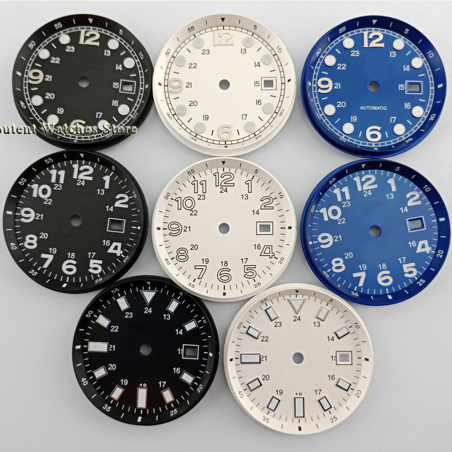 Model 7 Kits case dial and hands for movement 2824-2 