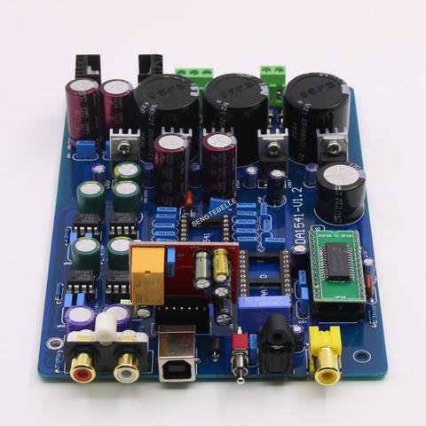 CS8412 + NE5534 TDA1541 optical fiber coaxial decode board (including USB, without 1541 IC) ► Photo 1/6