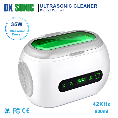 600ml  Digital  Control Ultrasonic Cleaner Household Ultrasound Bath for Jewelry Watch Chains Eyeglasses ► Photo 1/6