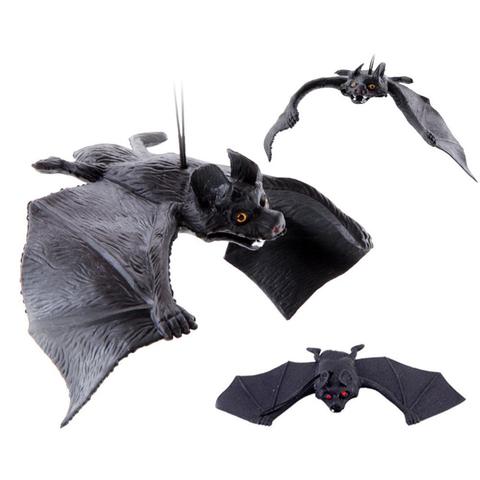 Halloween Artificial Funny Pendant Simulation Bat Haunted House Party Trick Toy for Halloween ornaments party props ► Photo 1/6