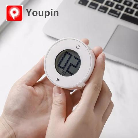 Youpin Jiezhi Magnetic Electronic Timer LCD Digital Screen Kitchen Cooking Reminder Alarm Countdown Timing Accurate 10s-99min ► Photo 1/5