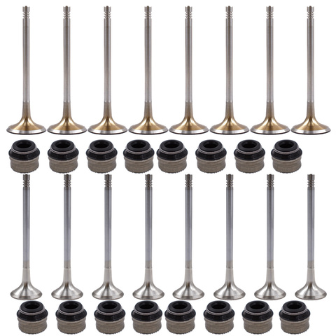 Engine Intake Valves & Exhaust Valves 16pc Kit Fits for Audi VW 2.0T (FSI, TSI) ► Photo 1/4