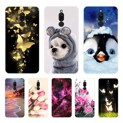 For Xiaomi Redmi 8 Case Silicone Funda TPU Soft Phone Case For Redmi 8A Back Cover Cute Silicone Case For Xiaomi Redmi 8 Cover ► Photo 1/6