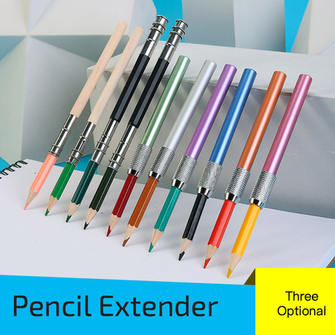 1 Pcs Adjustable Dual Head /Single Head Pencil Extender Holder Sketch  school Painting Art Write Tool for Writing metal color rod - Price history  & Review, AliExpress Seller - Zhouxinxing Art Store