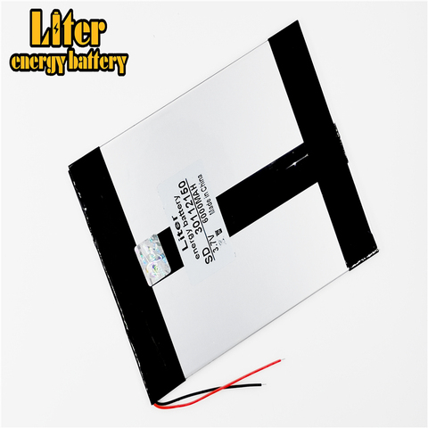 Tablet PC battery capacity 30112150 3.7V 6000mA Universal Li-ion battery for tablet pc 9 inch 10 inch 11inch ► Photo 1/4