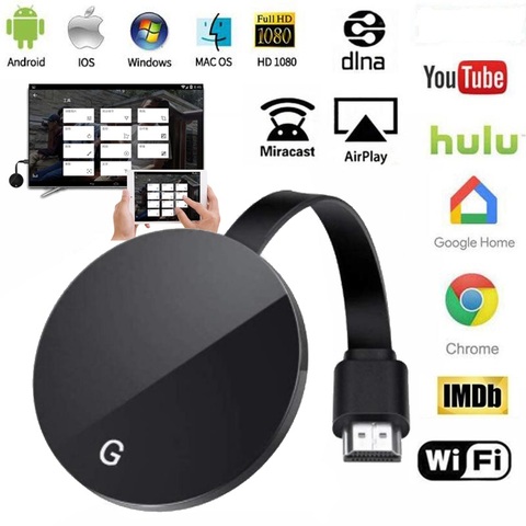 Borgerskab frustrerende etnisk 4K Tv Stick 2.4G Wireless Wifi HDMI Display for Chromecast Miracast Airplay  DLNA Dongle Anycast for Google Home Chrome Netflix - Price history & Review  | AliExpress Seller - Sunydeal Car Store | Alitools.io